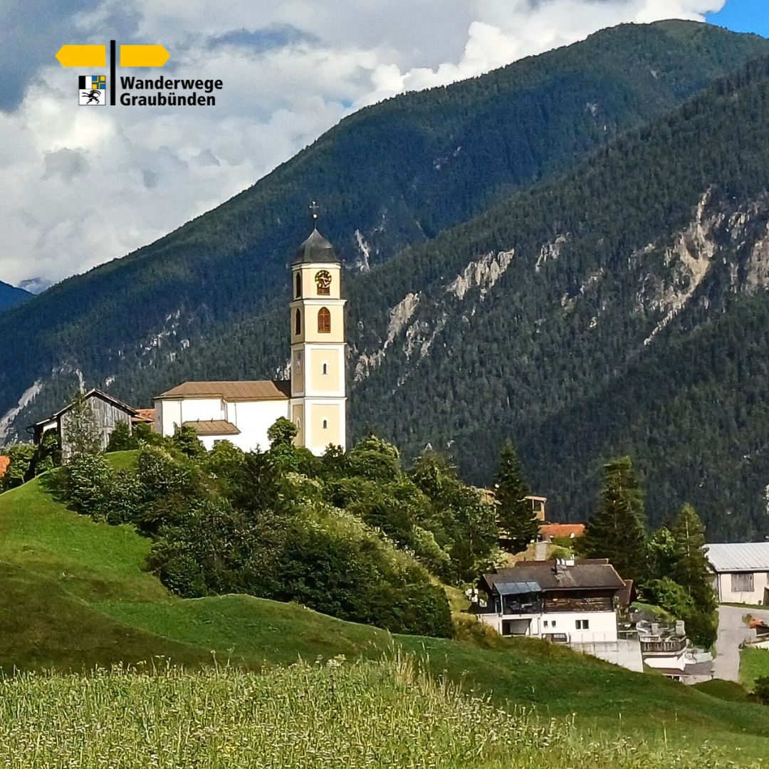 Kultour Lantsch Lenz Kirche St. Calixtus Brienz